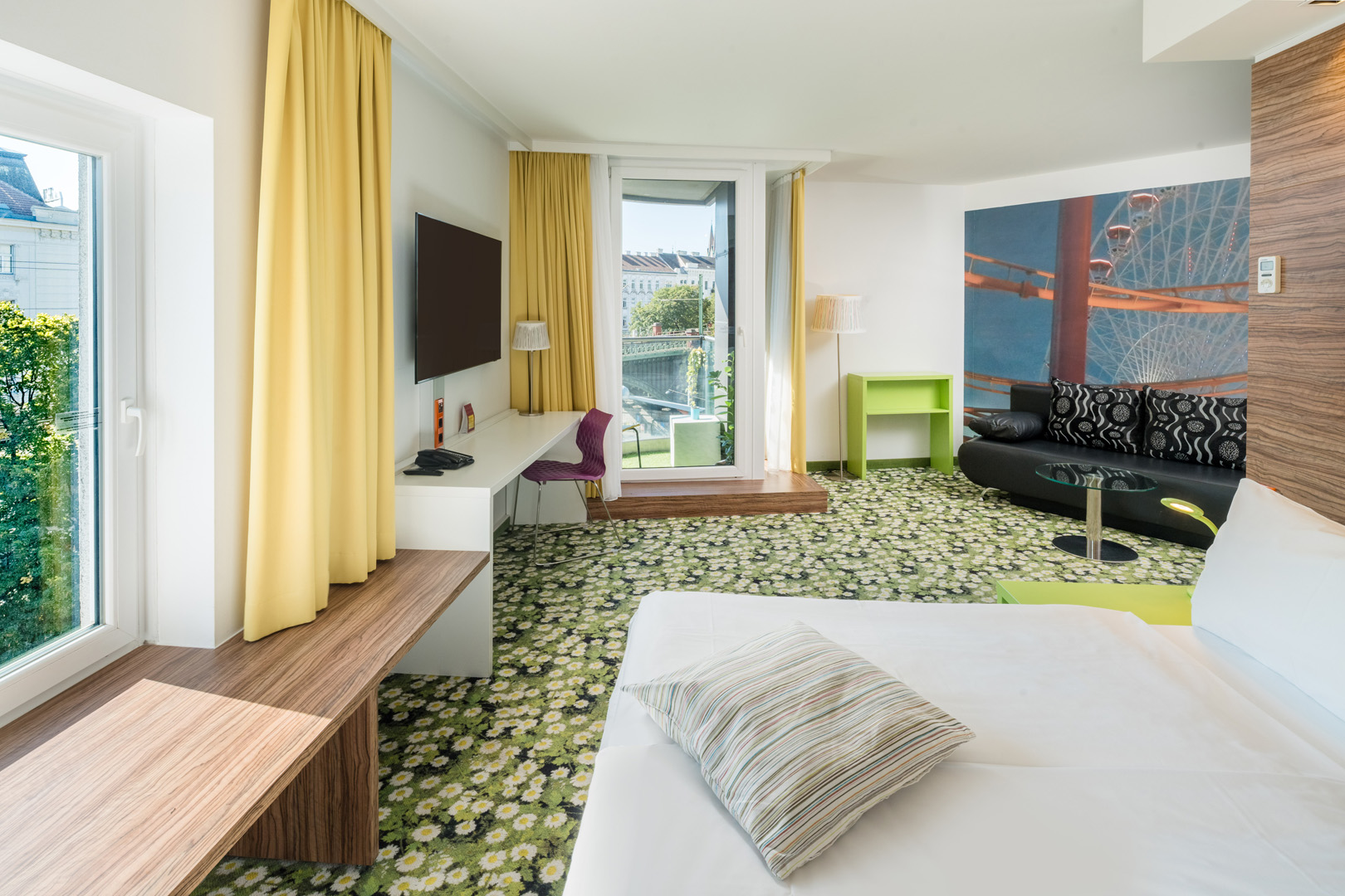 Superior Doppelzimmer mit City View – Zimmeransicht